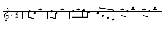 Cotillon XIV.     le Charlatan.abc - staff notation