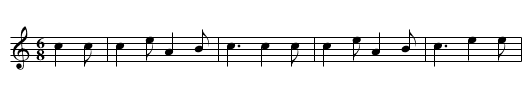 Cotillon XVII L'Esperance - staff notation