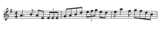 Cottage In the Grove, The - staff notation