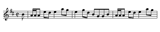 Cottar's Wife, The - staff notation