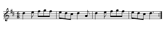 Cottillon [sic] - staff notation