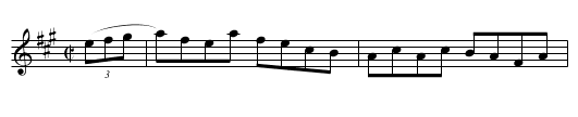 Cotton Eyed Joe [4] - staff notation