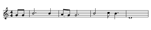 Cotton-Eyed Joe - staff notation