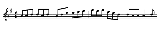 Coughing Old Man, The - staff notation