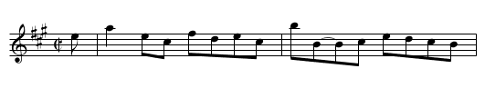 Countess of Lauderdales Reel, The  - staff notation