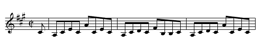 Countess of Sutherland's Strathspey, The - staff notation
