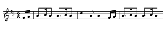 Country Dance. GHW.006 - staff notation