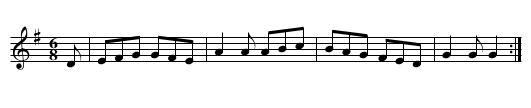 Country Farmer  [2] - staff notation