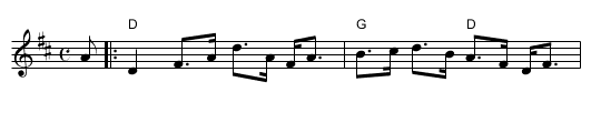 Country Lasses Strathspey - staff notation