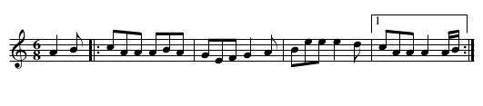 County Down [1] - staff notation