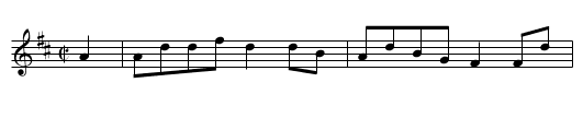 Covent Garden - staff notation