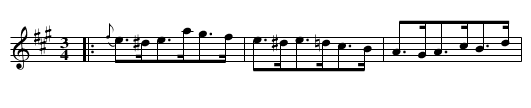COVERT'S WALTZ - staff notation