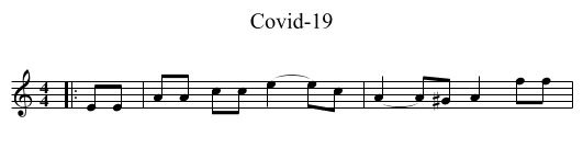 Covid-19 - staff notation