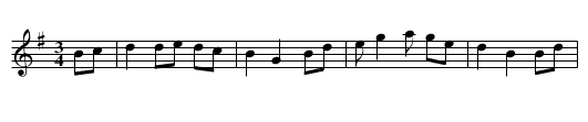 Cowboy Waltz - staff notation