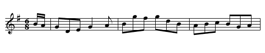 Cow-Boy's Jig - staff notation