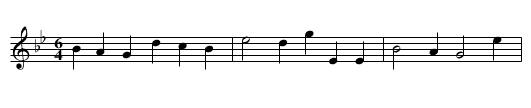 Cowgate gigue - staff notation