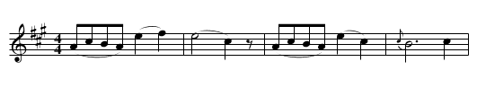 Cradle Some - staff notation