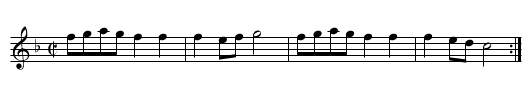 Craftsman. WCD3/1.004, The - staff notation