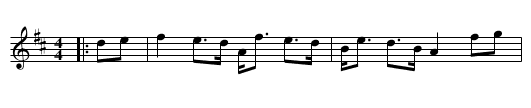 Craigellachie - staff notation