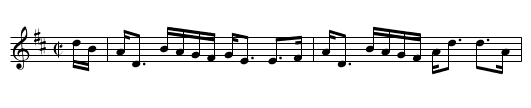 Craigie Hall - staff notation