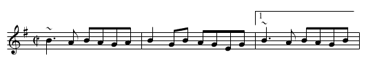 Craig's Pipes - staff notation