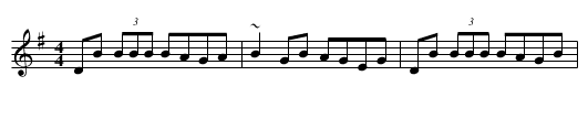 Craig's Pipes - staff notation