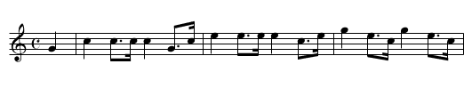 Cranes’ March - staff notation
