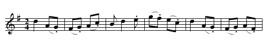 Crazy Jane [2] - staff notation