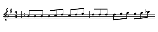 Crèche, The - staff notation