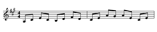 Crehan's - staff notation