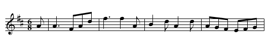 Cricket Sett – 1st Figure - staff notation