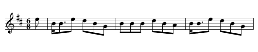 Crò nan gobhar - staff notation