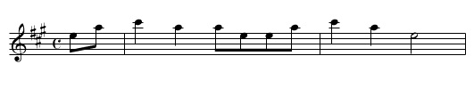 Crockett's Favorite - staff notation