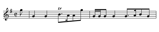 Cromdel hill - staff notation