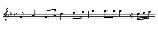 Crompton's Slow March. JaW.140 - staff notation