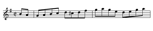 Cronin's - staff notation