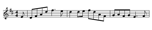 Cronin's - staff notation