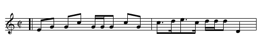 Cronstoune - staff notation