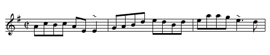 Crooked Reel, The - staff notation