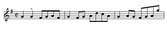 Crooked Road, The - staff notation