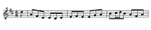 Cropey’s Lye Down. JBut.345 - staff notation