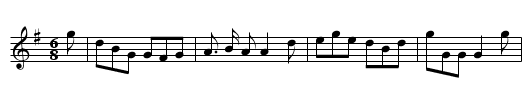 Croppies Lie Down - staff notation