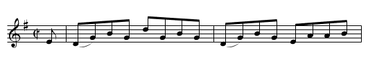 Cross of Bowmore, The - staff notation
