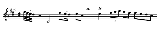 Cross the Water. THO2.130 - staff notation