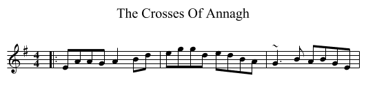 Crosses Of Annagh, The  - staff notation