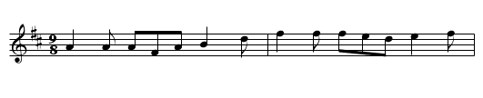 Crossing the Channel - staff notation
