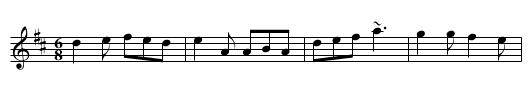 Crossroads Fling, The - staff notation