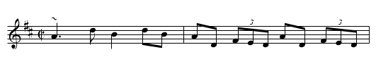 Crowley's #1 - staff notation