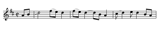 Cruel Willie - staff notation