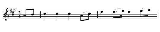 Crusader's March, The - staff notation